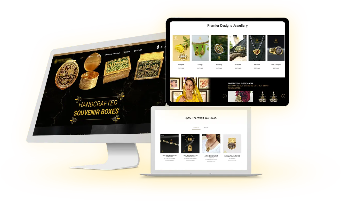 Jewelry Ecommerce Website Development