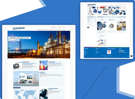 website development for manufacturers